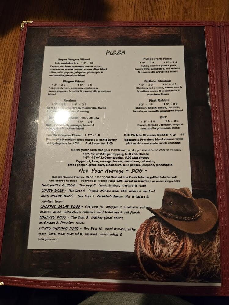 The Wagon Wheel Menu image 3